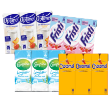 Klein verpakking Campina, Chocomel, Fristi of Optimel